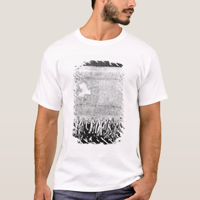 T-shirt La déclaration d'Arbroath, le 6 avril 1320 (Devant)