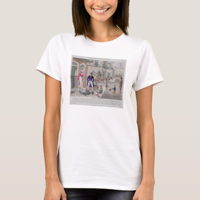 T-shirt La découverte malheureuse, de Bores à la mode (Devant)