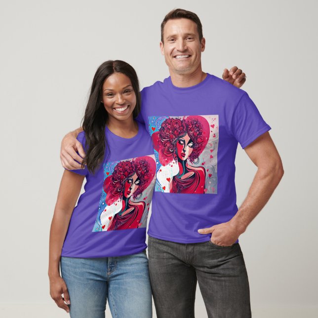 T-shirt La déesse de la Saint Valentin (Unisexe)