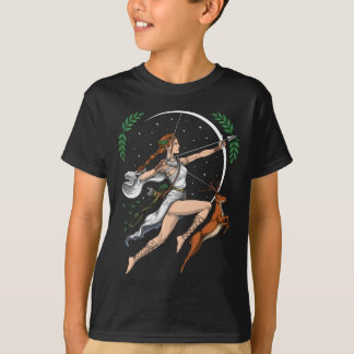 T-shirt La déesse grecque Artémis