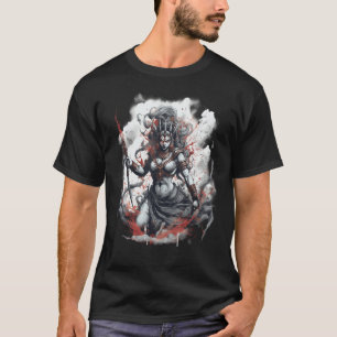 T-shirt La déesse Kali de la mort, du temps et de la fin d
