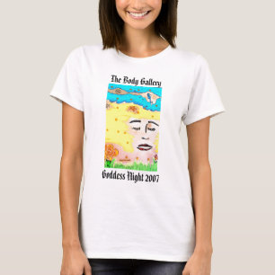 T-shirt La déesse, nuit 2007, la galerie de déesse de