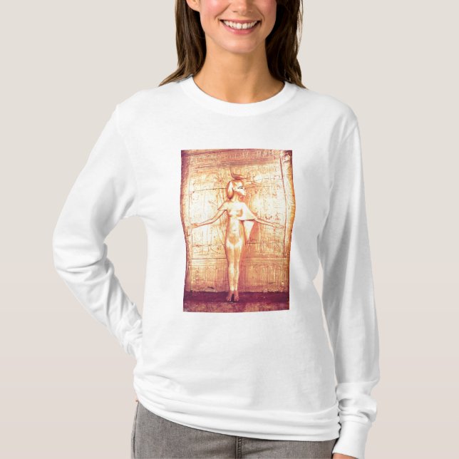 T-shirt La déesse Selket sur le tombeau canopic (Devant)