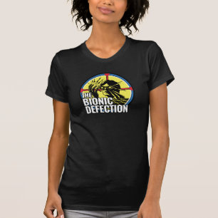 T-shirt La défection bionique, homme électrique Tee - Blan