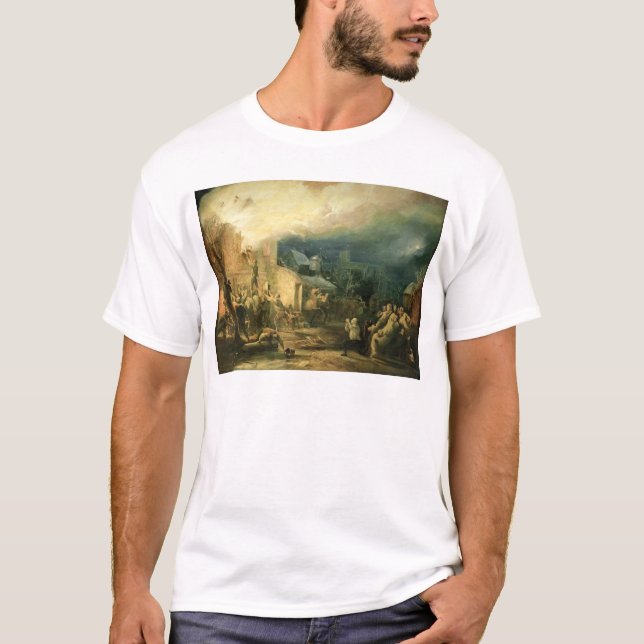 T-shirt La délivrance de John Wesley (Devant)