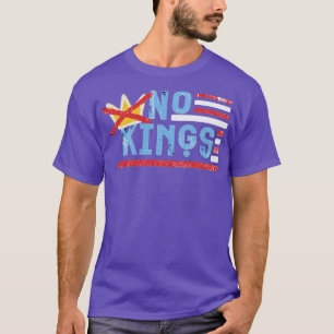 T-shirt La démocratie n'a pas de rois en Amérique Résister