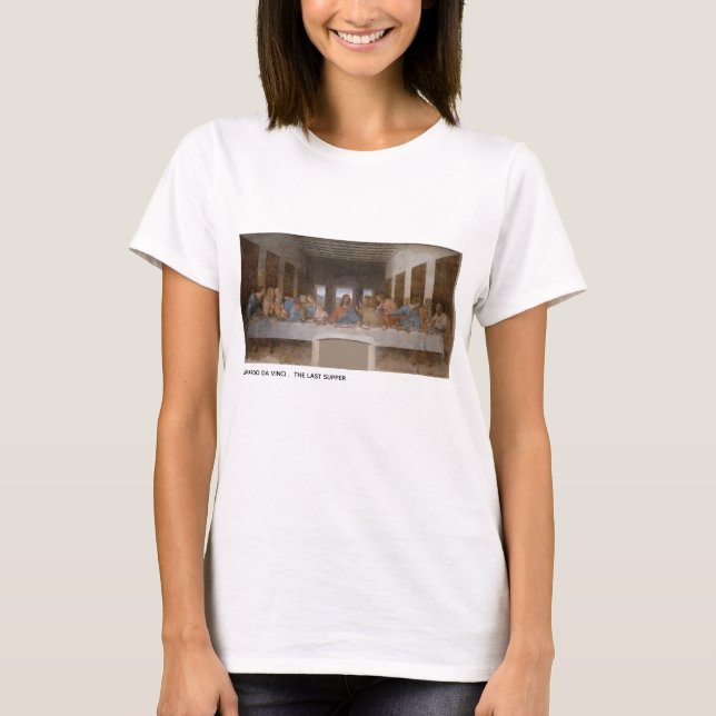 T-shirt La Dernière Cène Leonardo Da Vinci (Devant)