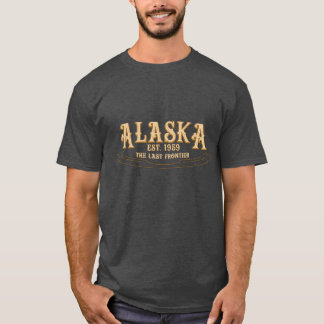 T-shirt La dernière frontière Alaska
