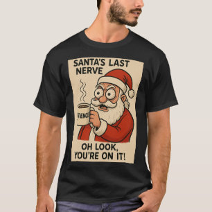 T-shirt La dernière ligne droite du Père Noël