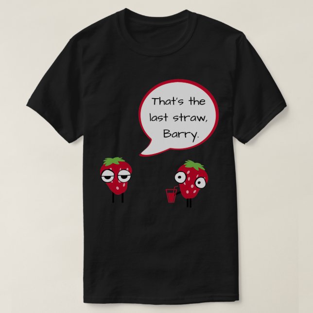 T-shirt La Dernière paille (Design devant)