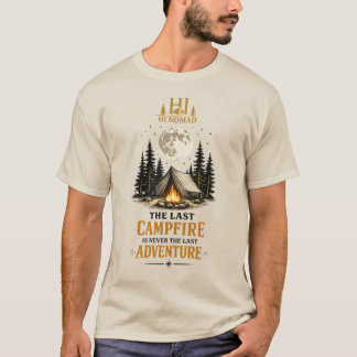 T-shirt La Dernière Tentelle de Campement - Aventure Vinta