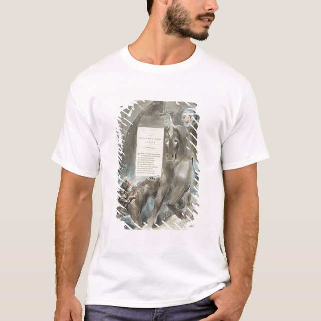 T-shirt La descente d'Odin, une ode, 'des poèmes du Th (Devant)