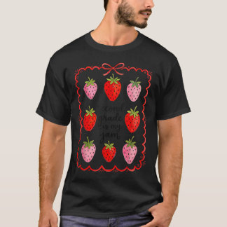 T-shirt La deuxième année est mon jam retour à