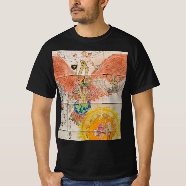 T-shirt la deuxième venue du christ (Devant)