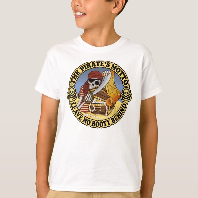 T-shirt La devise du pirate (Devant)