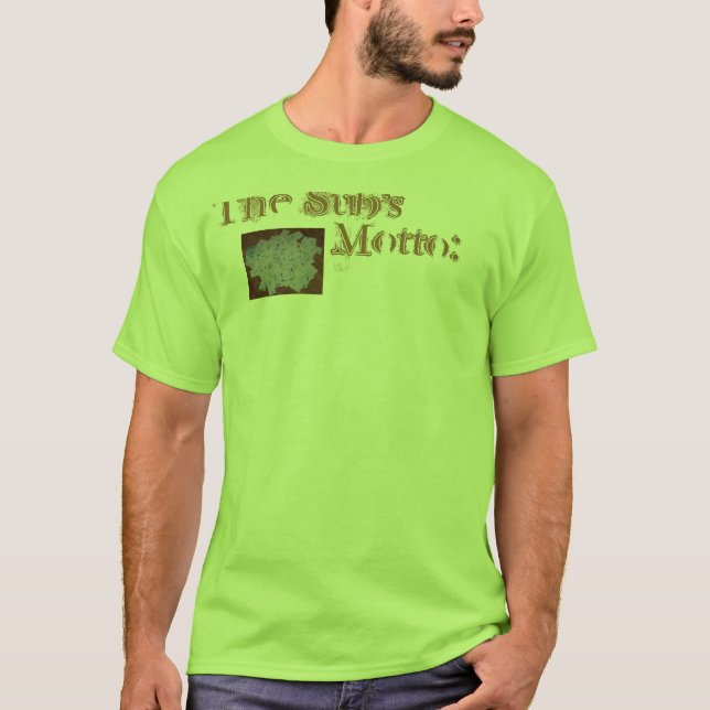 T-shirt La devise du sous-marin (Devant)