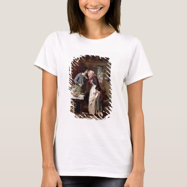 T-shirt La Dévotion d'un fils, 1868 (huile sur toile) (Devant)
