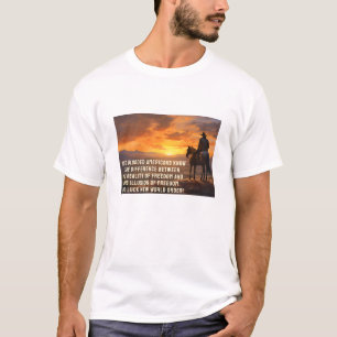 T-shirt La différence - coucher de soleil (lumière) T-shir