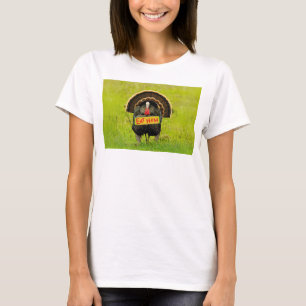T-shirt La dinde fière de SlipperyJoe mange du jambon roug