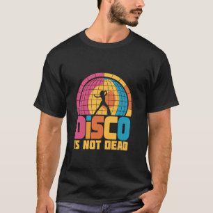 T-shirt La disco n'est pas mort Vintage 70s Danse Rétro D