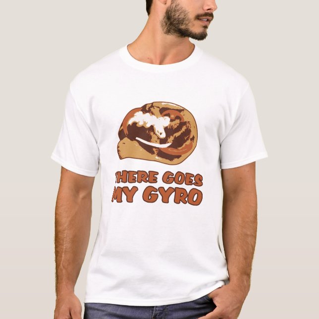 T-SHIRT LÀ DISPARAÎT MON COMPAS GYROSCOPIQUE (Devant)