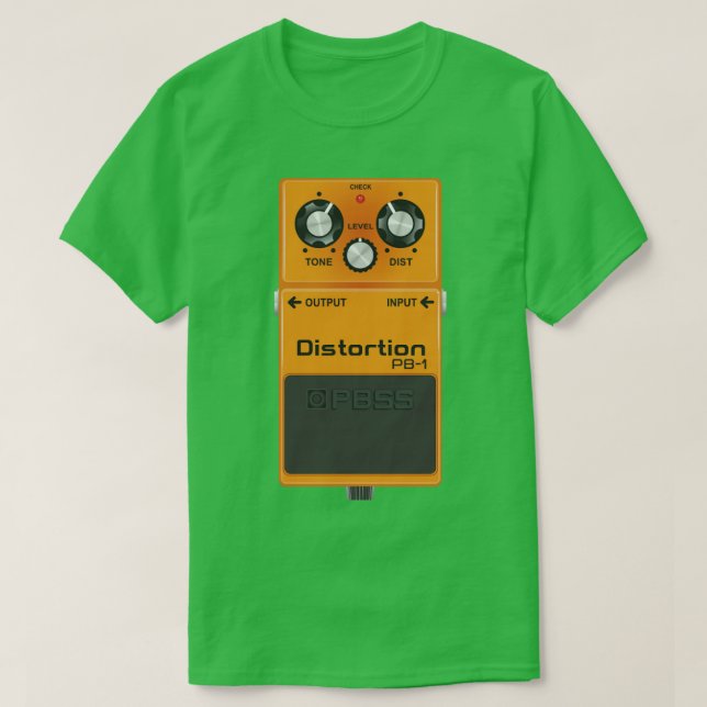 T-shirt La Distorsion Du Boss (Design devant)