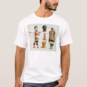 T-shirt La diverse danse costume usé chez Nakello, Fidji