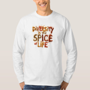 T-shirt La diversité est le sel de la vie - Espace sûr