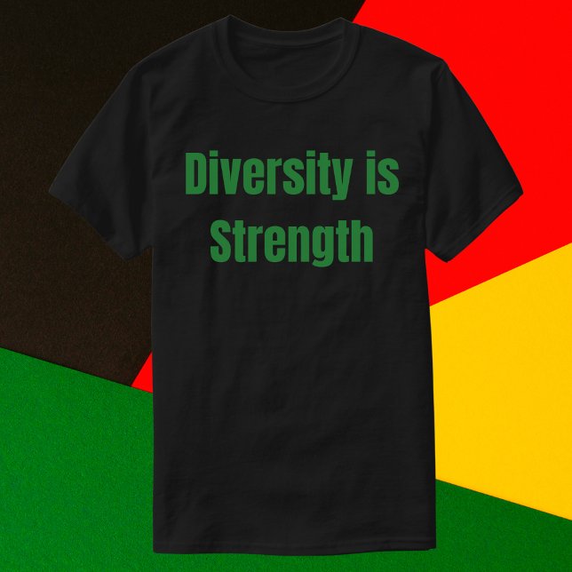 T-shirt La diversité est une force (Créateur téléchargé)