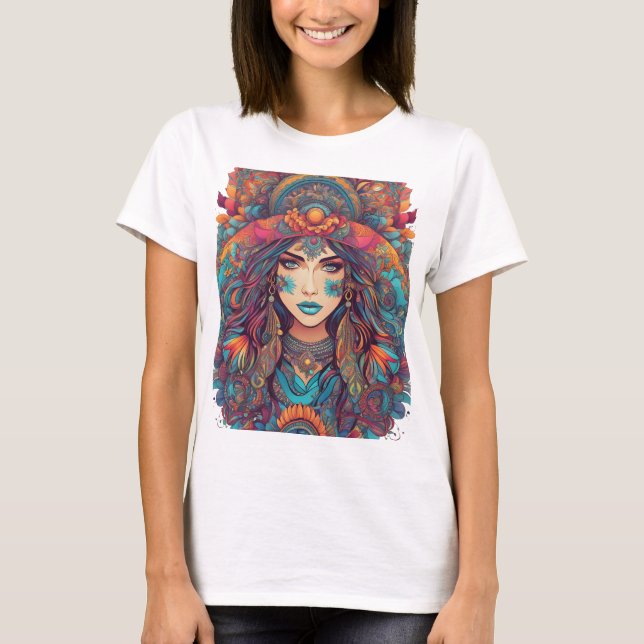 T-shirt La Divine Féminine (Devant)