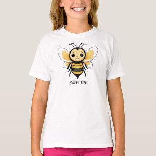 T-shirt La douce vie amusante Citation d'une abeille bourd