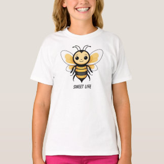 T-shirt La douce vie amusante Citation d'une abeille bourd