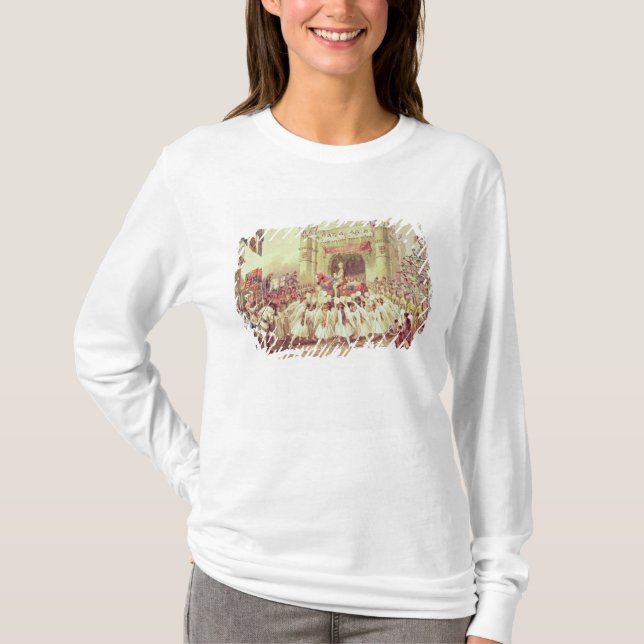 T-shirt La douche de Gold (Devant)