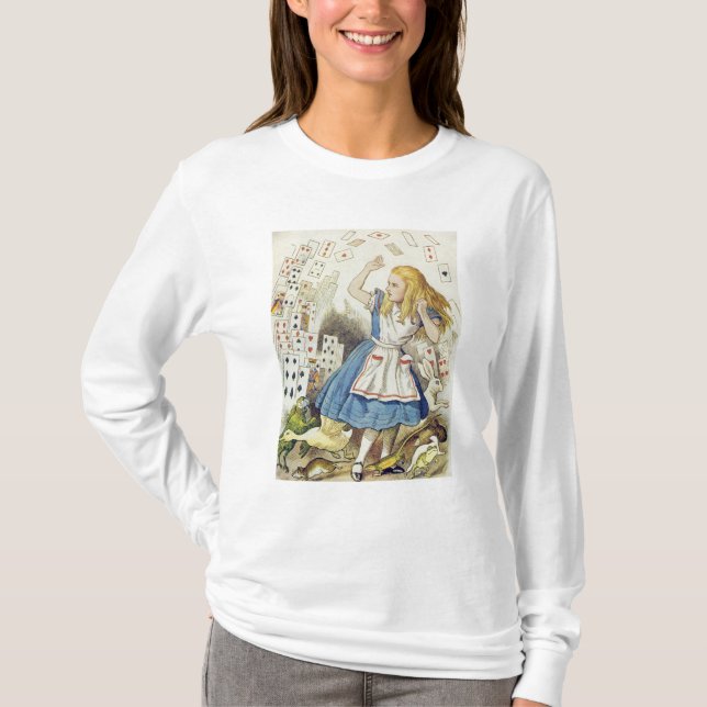 T-shirt La douche des cartes (Devant)