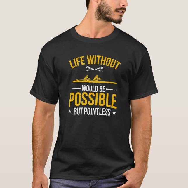 T-shirt La Durée De Vie Sans Aiguillage Est Sans Pointless (Devant)