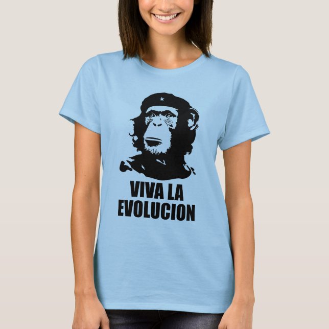 T-shirt La Evolucion de vivats (Devant)