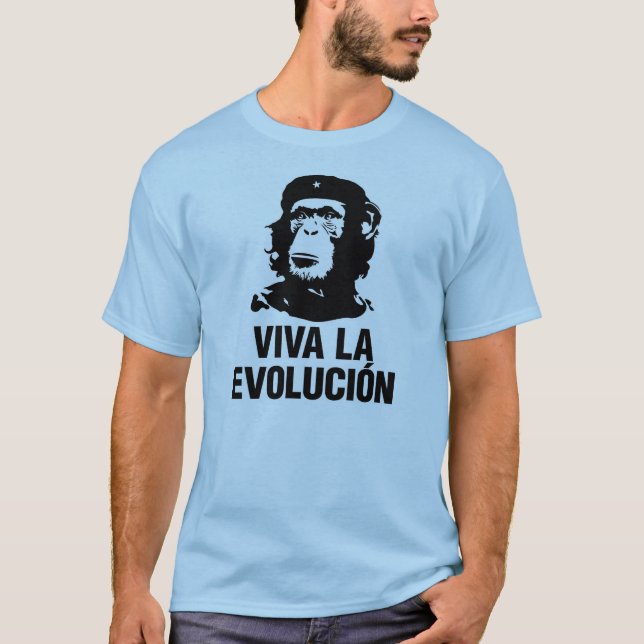 T-shirt La Evolucion de vivats (Devant)