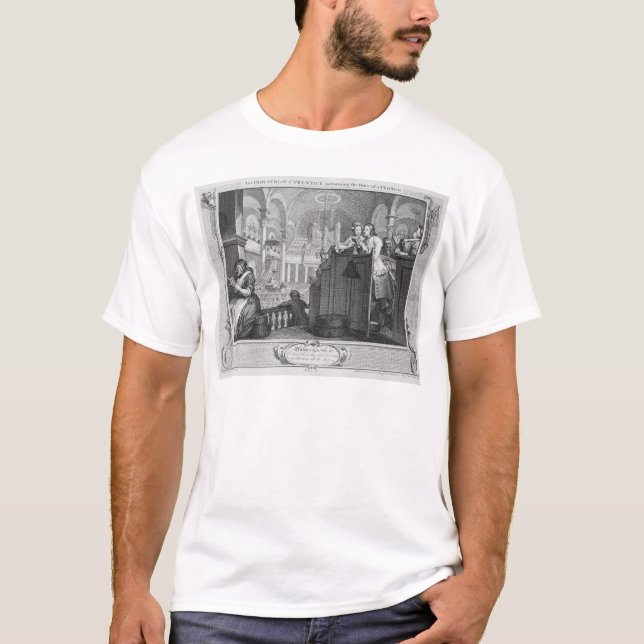 T-shirt La 'exécution travailleuse d'apprenti (Devant)
