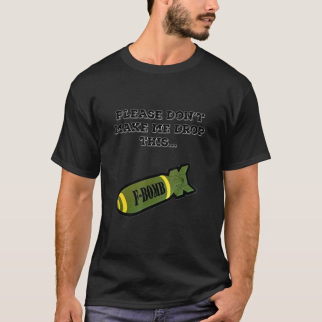 T-shirt La F Bomber 3 Bombes F (Devant)