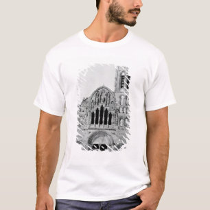 T-shirt La façade de La Madeleine de Vezelay
