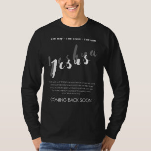 T-shirt La façon dont la vérité la vie Jésus revient bient