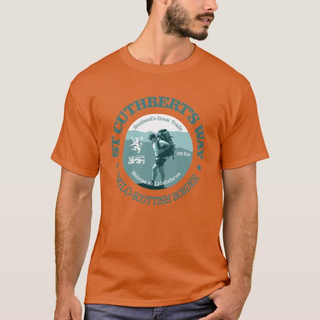 T-shirt La façon drôle de St Cuthbert (Devant)