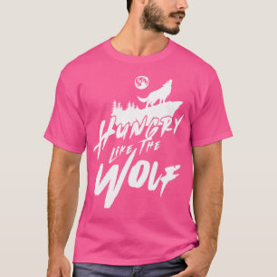 T-shirt La Faim Comme La Lune Des Animaux Du Loup