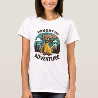 T-shirt La faim d'aventure Ronded