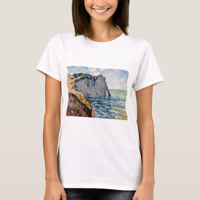 T-shirt La falaise d'Aval, Monet (Devant)