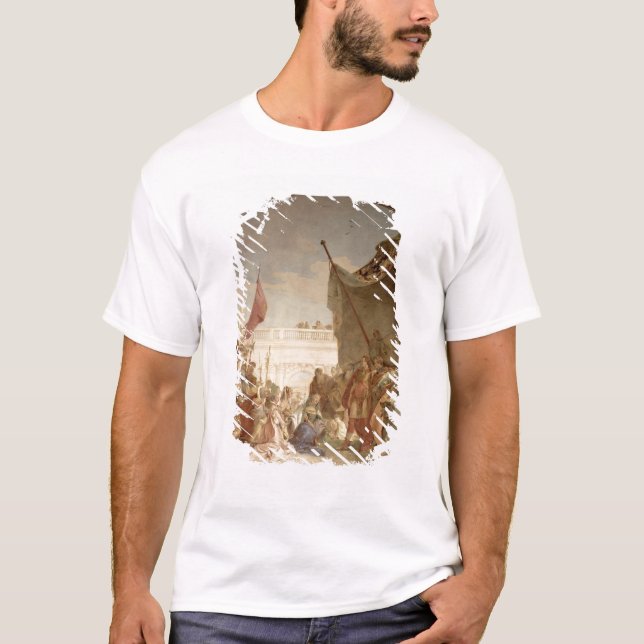 T-shirt La famille de Darius avant Alexandre (Devant)