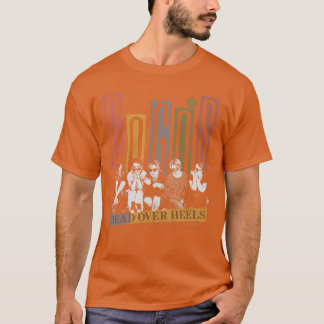 T-shirt La famille de filles Head Over Heals des GoGos