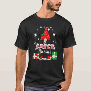 T-shirt La famille de gnome impertinente appariée groupe d