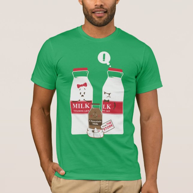 T-shirt La famille de lait (Devant)