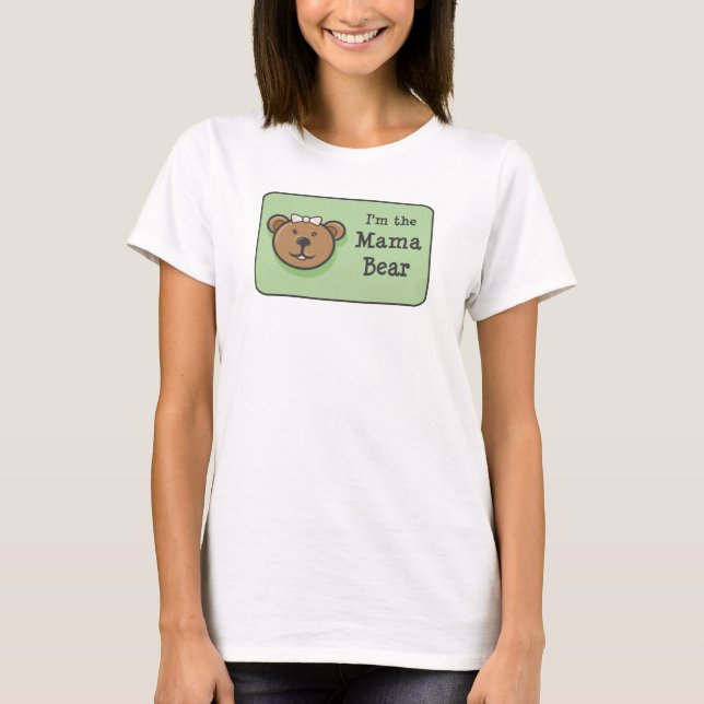 T-shirt La famille de trois ours (Devant)